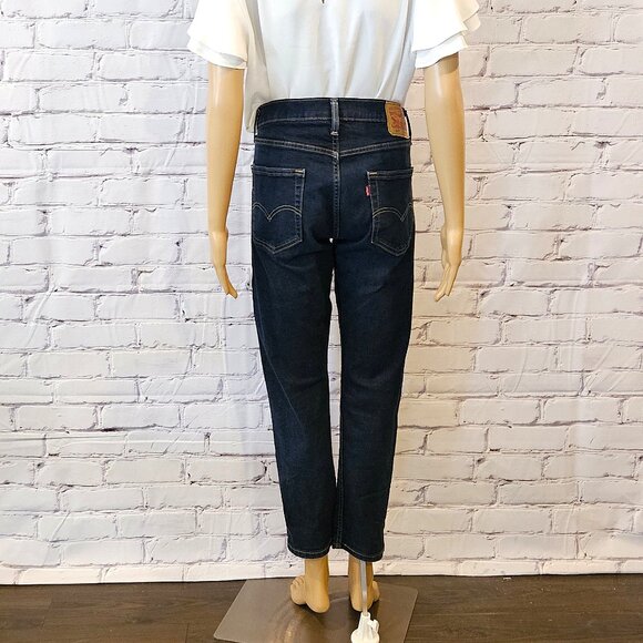 LEVI'S - Vintage 512 Women's slim taper dark wash jeans - Picture 7 of 10